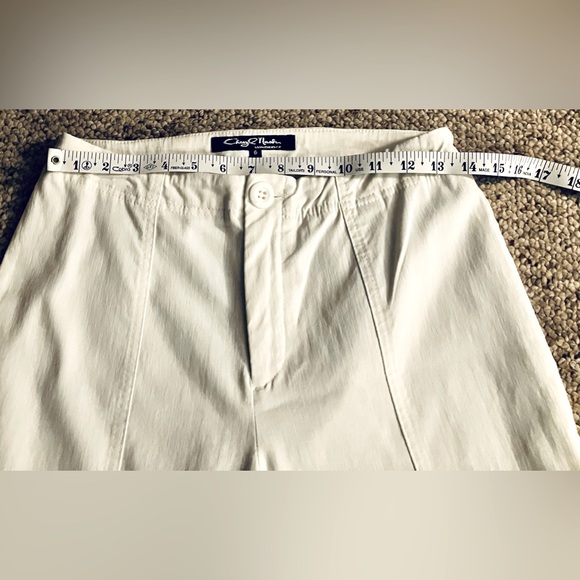 Cheryl Nash Windridge Dressy Capris, Sz. 6, White - Picture 7 of 8